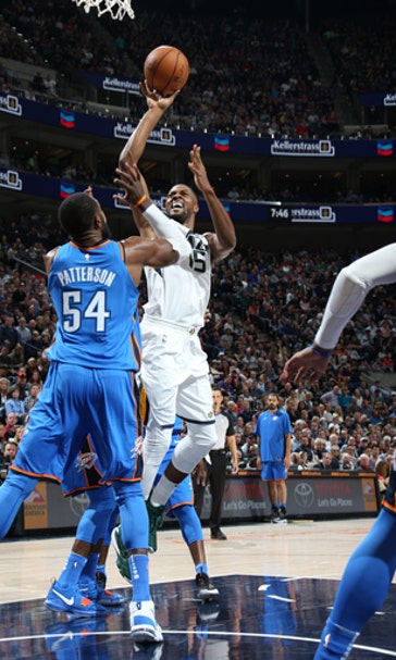 Gobert has double-double to help Jazz beat Thunder 96-87 (Oct 21, 2017)